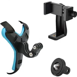 VTS Helmet Chin Strap with Mobile Plate 360 Degree Mount Compatible with Go pro Hero Strap-44