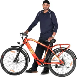 Energy-Efficient Electric Cycle for City Rides | Eco-Commuter Cycle | Tire 26 inches Single Speed Lithium-ion (Li-ion) Electric Cycle-image-66