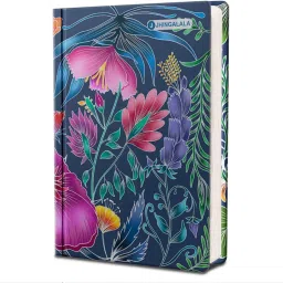 Wild Blossom Hard Bound Undated A5 Diary Notebook (20 X 14.5 CM, 80 GSM, 190 Ruled Perforated Pages) Diary for Writing, Gift for Friend, Personal Diary A5 Diary Ruled 190 Pages-image-38