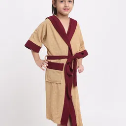 Creeva Kid Girls Hooded Bathrobe-image-40