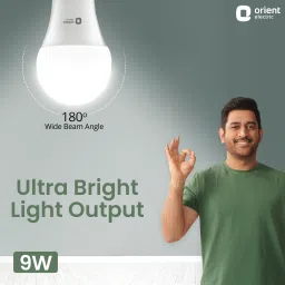 orient electric 9 W Basic Round B22 LED Bulb image 2