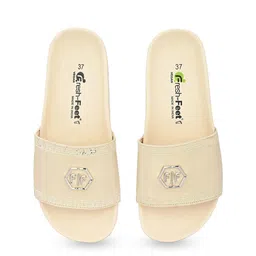 FRESH 1947 FEET Women Embellished Open Toe Flats-23