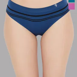 C9 AIRWEAR Pack Of 3 Assorted Striped Seamless Basic Briefs-image-53