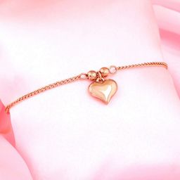 Estele Women Rose Gold-Plated Link Bracelet-picture-11