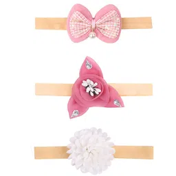 Xivir Women Set of 3 Embellished Hairbands-48