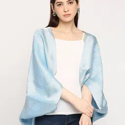Cloth Haus India Brocade Weaving Cape Shrug-29