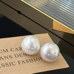 VAGHBHATT Beaded Contemporary Studs Earrings-29