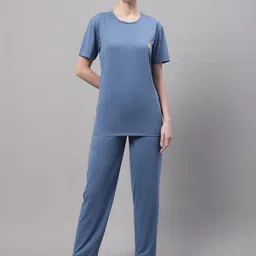 VIMAL JONNEY Cotton T-Shirt & Track Pants Co-Ords-image-50