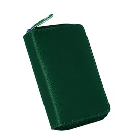 GREEN DRAGONFLY Unisex Textured PU Zip Around Wallet image 4