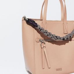 PARFOIS Textured Structured Handheld Bag with Rope Handle image 4