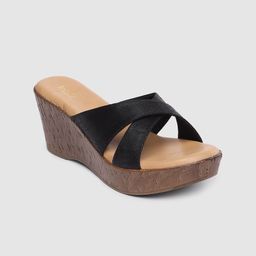 Inc 5 Women Metallic Abstract Print Wedge Sandals-46