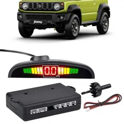 AB325 Black Car Reverse Parking Sensor with LED Display 4 Sensor A325 Parking Sensor-image-29