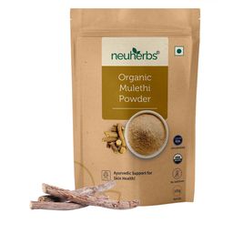 Neuherbs Organic Mulethi Powder To Reduce Skin Blemishes & Manage Inflammation - 100g-29
