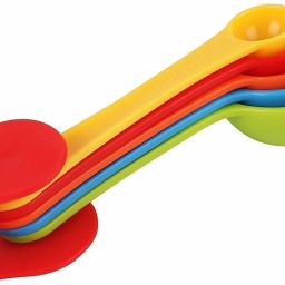 eagean Cooking Measuring Spoons- Set of 5 Plastic Measuring Spoon Set image 2