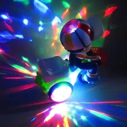 goyal's Bump & Go Tricycle Toy with Flashing Lights Music Automatic Riding 360° Rotation image 4