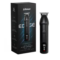 Litmus EDGE 05 Men Matte Black Edition Beard Trimmer-image-10