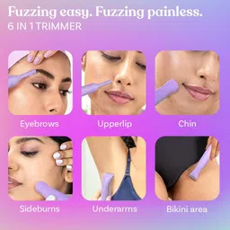 BOMBAE  Sensitive 6-in-1 Smooth Bikini And Face Trimmer image 4