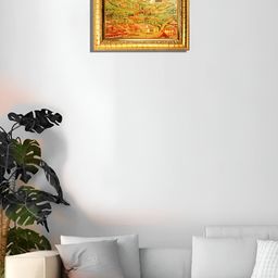 Hawai Gold-Toned Madhuban Wood Wall Photo Frames-52