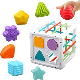 OPINA Kids Shape Sorter Montessori Toys and Games-23