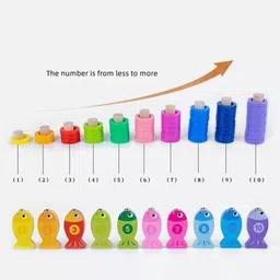 MUREN Non-Allergic Multi-function Panel Mathematics Toys image 5