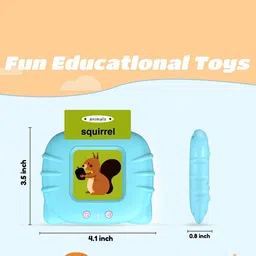 MUREN Kids Talking Early Education Language Learning Device & Sound Flash Card image 5