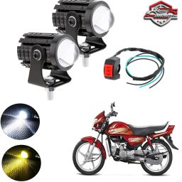 Bike LED Light Headlight Bulb Motorcycle Fog Lamps Mini Driving Lights_16 Fog Lamp Motorbike LED for Hero (12 V, 20 W)-14