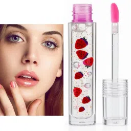 Natural Glow Lip Oil with Color Shift and Fruit Charm-10