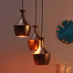 decorativeray Urbain Antique Gold Iron Cluster Hanging Light-picture-39