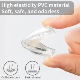 ds care Silicon Corner Protector for Sharp Edges, Table and Bed Edge Guards ( Pack Of 8) image 4