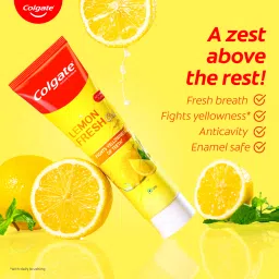 colgate Charcoal Clean 240g Toothpaste & Lemon Fresh 240g Toothpaste image 4