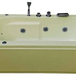 Prestige 4 Feet Combi-Massage Acrylic - Ivory Free-standing Bathtub-image-72