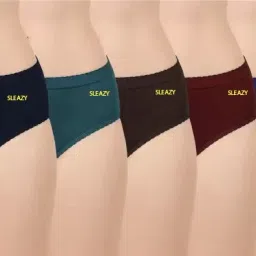 Pack of 6 Women Hipster Multicolor Panty-image-6