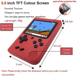 TFG SUP 400 in 1 Retro video Game Console Handheld Digital Game Pad Handheld N/A GB with Inbuilt 400 Games, Super Mario, Mario, Snow Bros, Turtles, Adventure Islandad etc. image 5