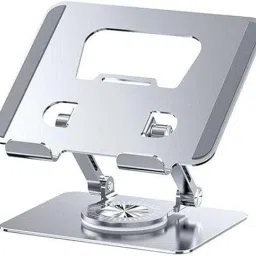 En ligne ALUMINIUM LAPTOP STAND Stand for Desk, 360 Degree Rotatable Adjustable Laptop Stand with 360° Laptop Stand-image-52