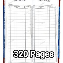 ATISHAY DAY BOOK, 34*14cm,Hard Red Pvc Binding-320 Pages DAY BOOK, 34*14cm,Hard Red Pvc Binding-320 Pages 1-Part Day book-image-14