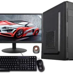 TECH- Assemblers Assembled Desktop Computer Core 2 Duo (4 GB DDR2/Windows 7 Ultimate/1 LED, 1 CPU, 1 KEYBOARD,1 MOUSE & POWER CABLE, Speaker, Webcam, Wifi Dongle/17 Inch Screen/Assembled Desktop Intel Core 2 Duo 3.0GHZ, G31 Motherboard, 17" LED Monitor)-6