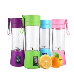 cyc smart Portable Blender for Smoothie and Juices, Milk Shakes, Crushing Ice, USB Rechargeable Blender Machine for Kitchen with 2000 mAh Battery, 150 W Motor, 400 ML, Built-in Jar, Multi Colour image 1