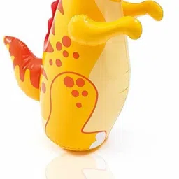 Inflatable PVC Sand Base Dragon Shape Hit Me 3D BOP Bag (Yellow) Inflatable HitMe Toys-image-3