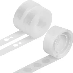party midlinkerz White Balloon Decoration Set of 3, 2 Arch ( 2 Rolls - 5m) (100 Glue Dot) Kit Balloon Decorating Strip Kit for Garland with 200 Dot Glue Point Stickers, Balloon Garland Tape for Wedding, Birthday, Baby Shower Decorations ( 2 Rolls - 5m) (100 Glue Dot) (Pack of 3)-picture-25