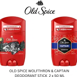 WOLFTHRON & CAPTAIN DEODORANT STICK SET OF 2 Deodorant Stick - For Men-16