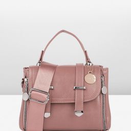 chemistry Women Pink Satchel-picture-8