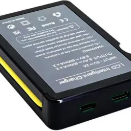 Power Smart DMW-BLC12 DMW-BLC12PP Dual USB Charger with LCD Display for Panasonic DMC-G85 Camera Battery Charger image 4