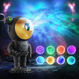 Astronaut Projector Lamp - Space Projection Light, Galaxy Projector For Room Night Lamp-7