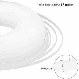 Polyester Boning for Sewing, 6MM-BONING-15M for Corsets, Nursing, Bridal Gowns Embroidery Hoop-image-91