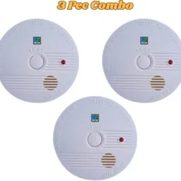 Smoke Detection Sensor System with Alarm For Home,Hotel, Apartment Gas Detector Smoke and Fire Alarm-12