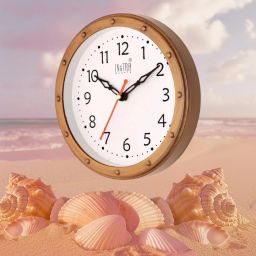 Analog Dark Blue Clock-image-86