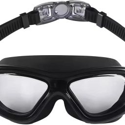 Big Frame Swim Goggles UV & Fog Resistant with Case – Adults-image-27