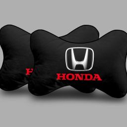 Black Polyester Car Pillow Cushion for Honda-image-69