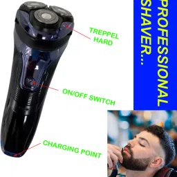 SEEGATE Professional high quality Sidebruns Cordless beard Foil shaverShaver For Men image 5