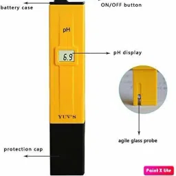 king PH METER WITH BOX Digital pH Meter image 4